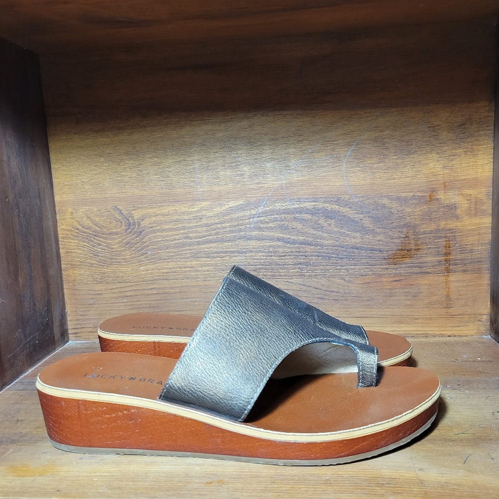 Lucky Brand Slip-on Sandal 8M - Picture 2 of 6